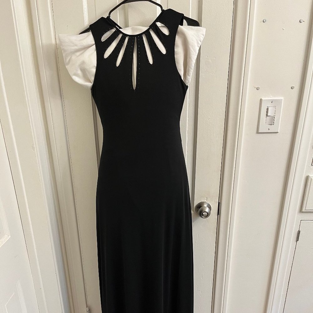 BCBGMaxAzria Long Black Dress